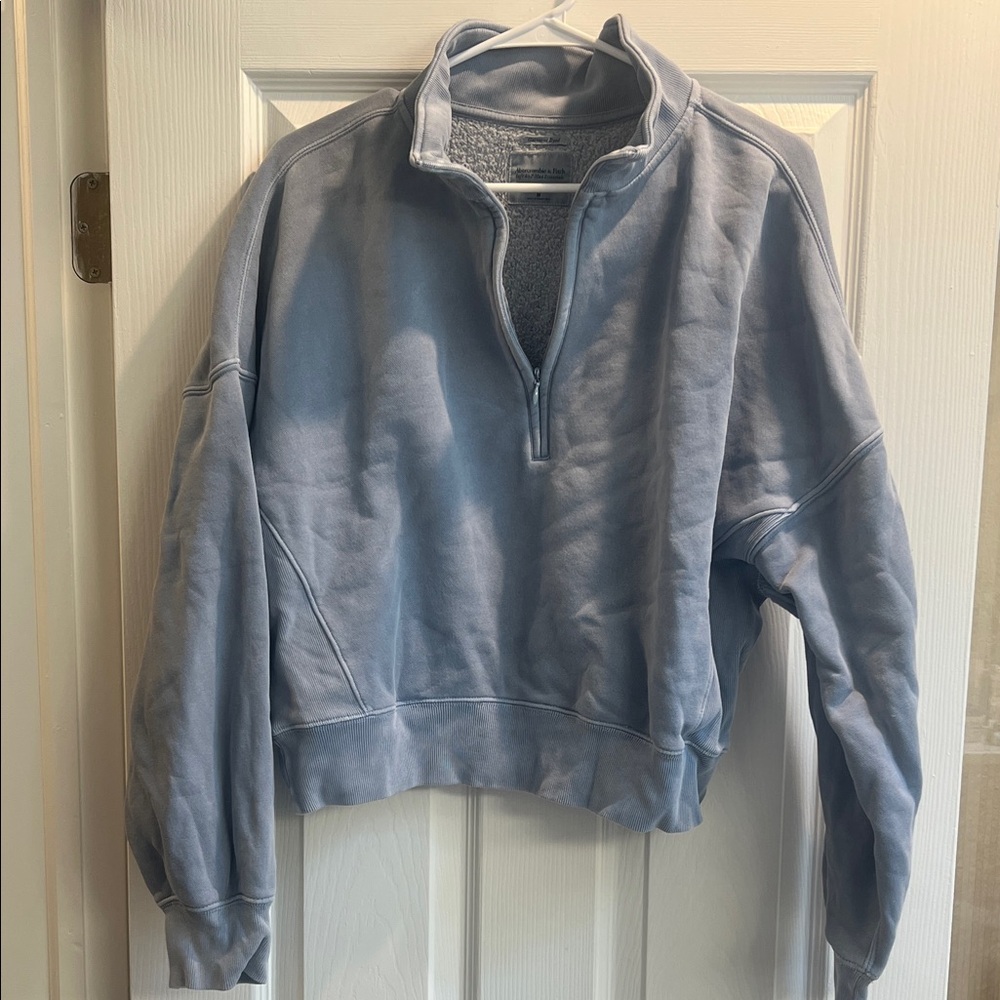 Abercrombie & Fitch Soft Blue Pullover